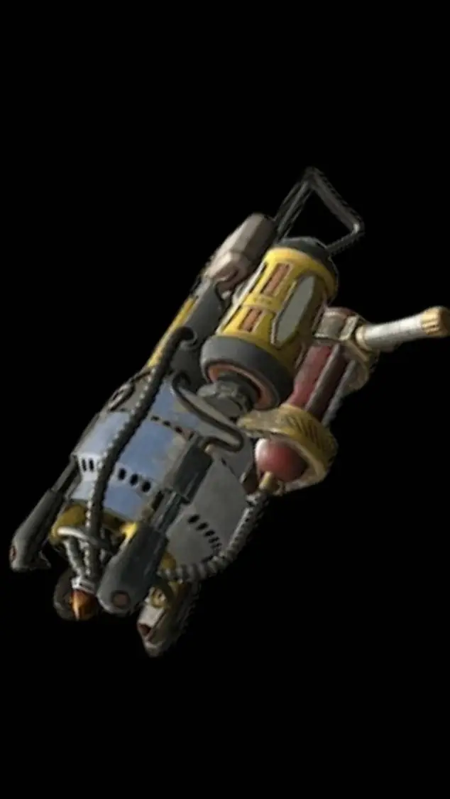 ai character: astro emp blaster background