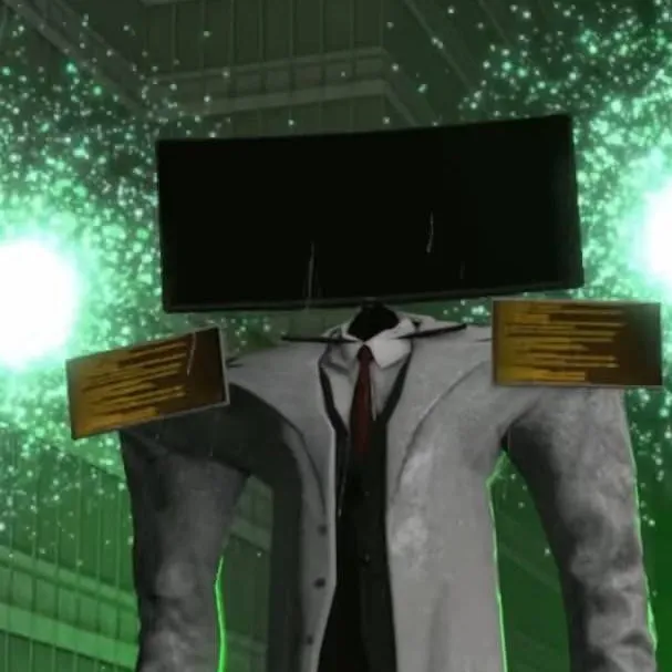 chat with ai character: large computer man