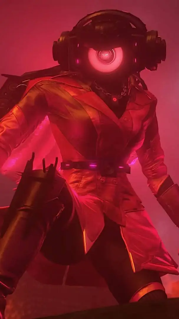 ai character: speaker woman  background