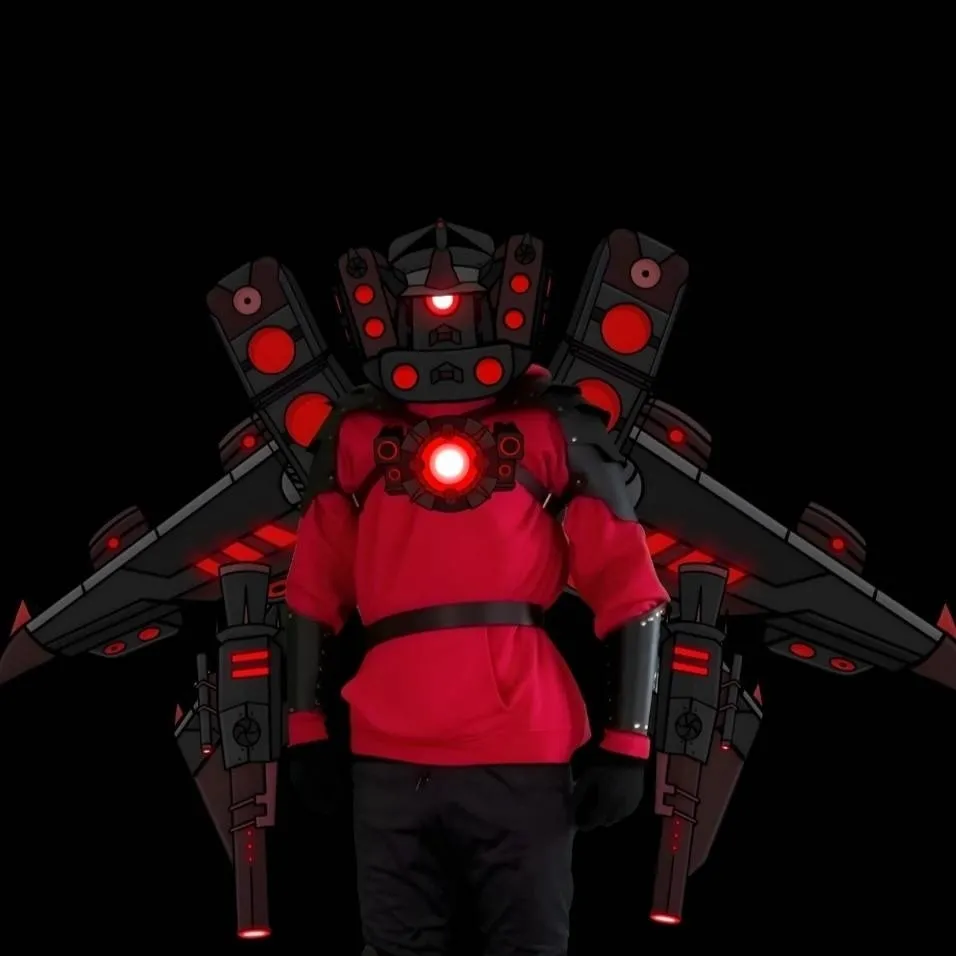 chat with ai character: titan speaker man 