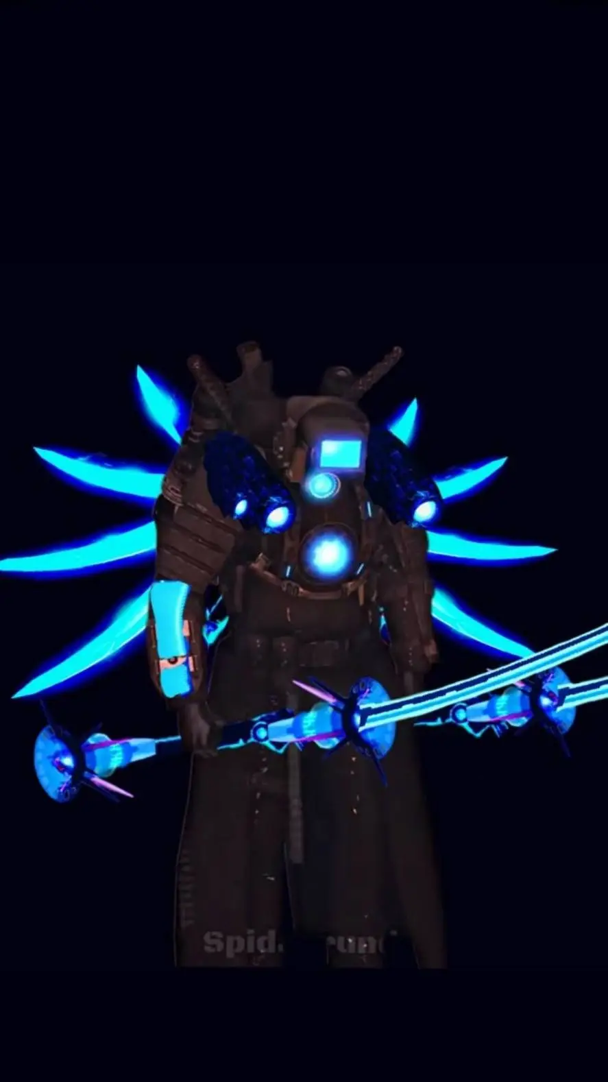 ai character: plunger cameraman  background