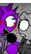 ai character: Durple x y/n 💜🤍 background