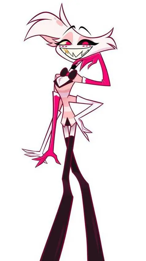 ai character: 🕷️ Angel Dust 🕷️ background