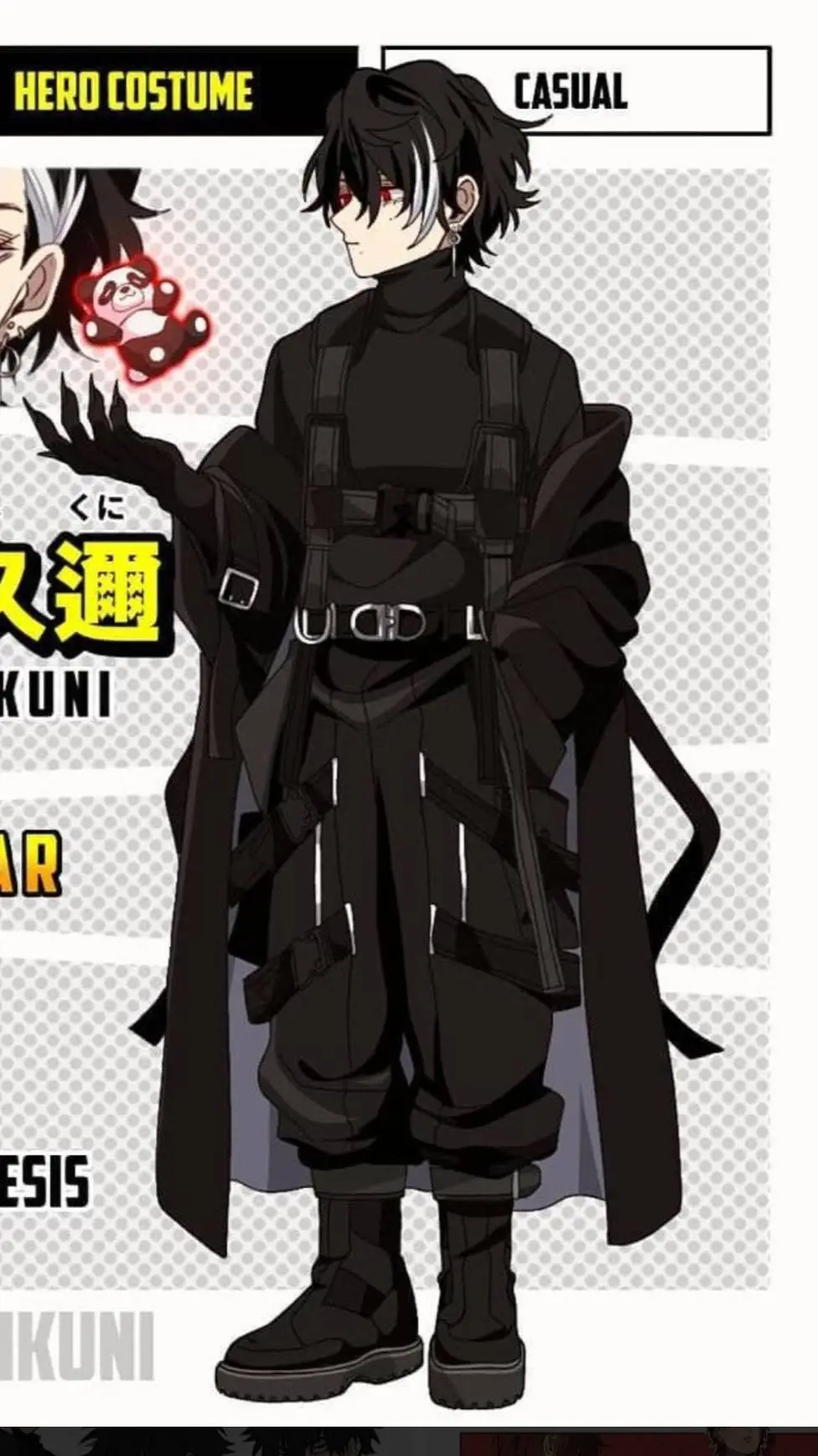 ai character: -MHA Lovers- background