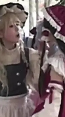 ai character: Reimu y Marisa?... background