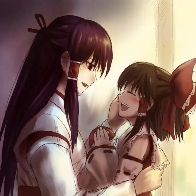 chat with ai character: Sendai y Reimu