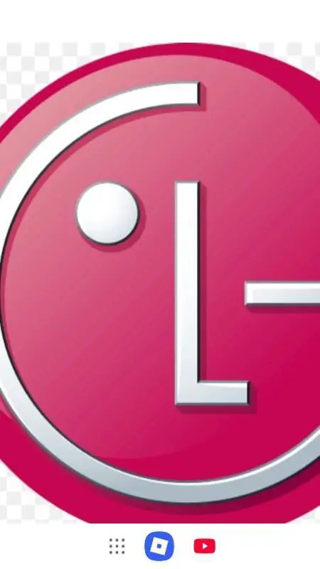 ai character: lg logo background