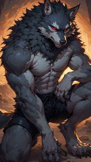 ai character: Werewolf background