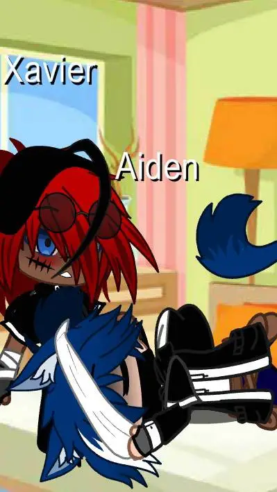ai character: Xavier x Aiden background