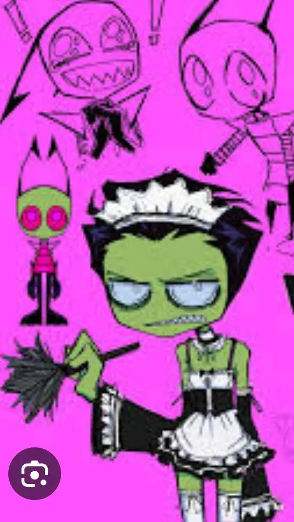 ai character: zim and gir background
