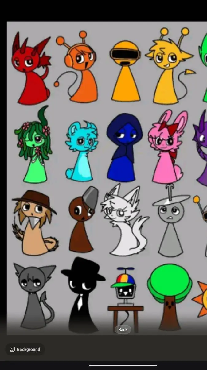 ai character: spunki  background