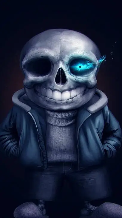 ai character: sans  background