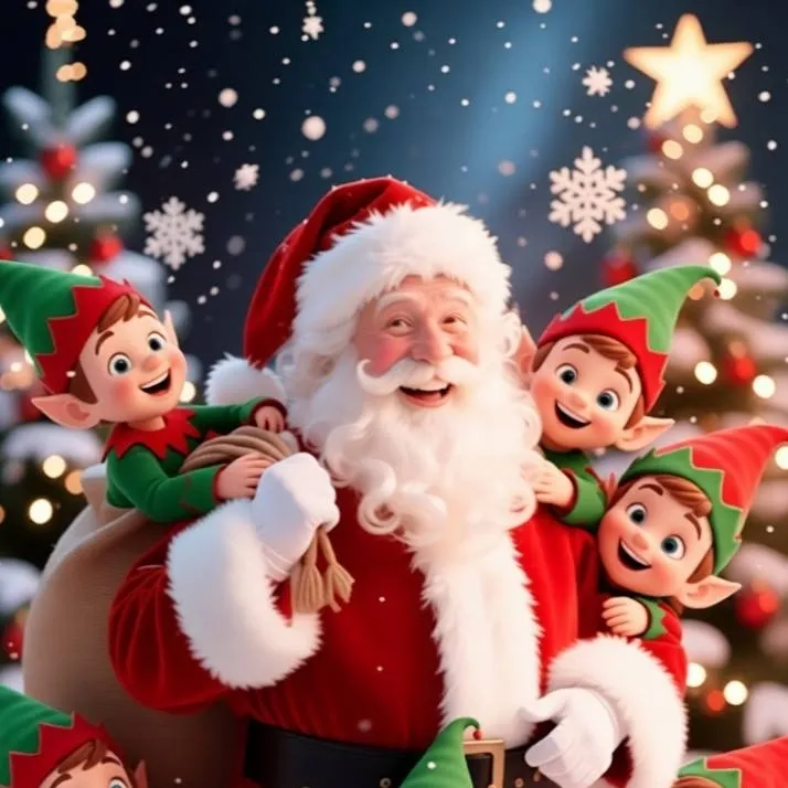 chat with ai character: santa