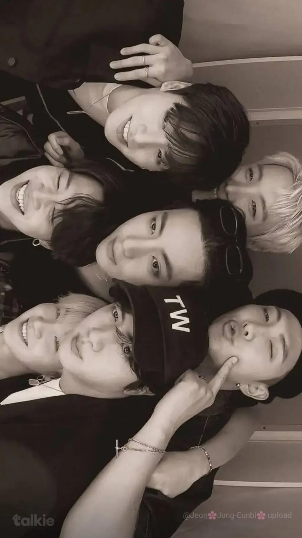 ai character: BTS  background