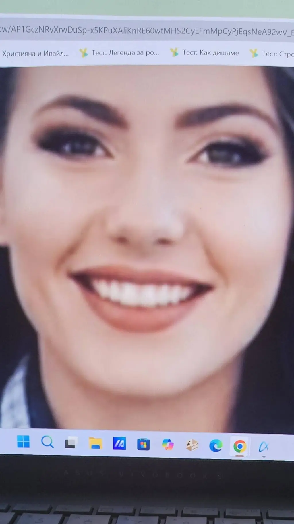 ai character: veli Kostadinova  background