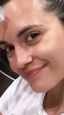 ai character: torrey devitto  background