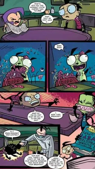 ai character: invader zim switch background