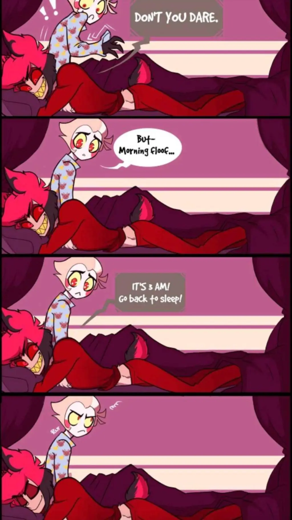 ai character: HH sleepover!!!!!! background
