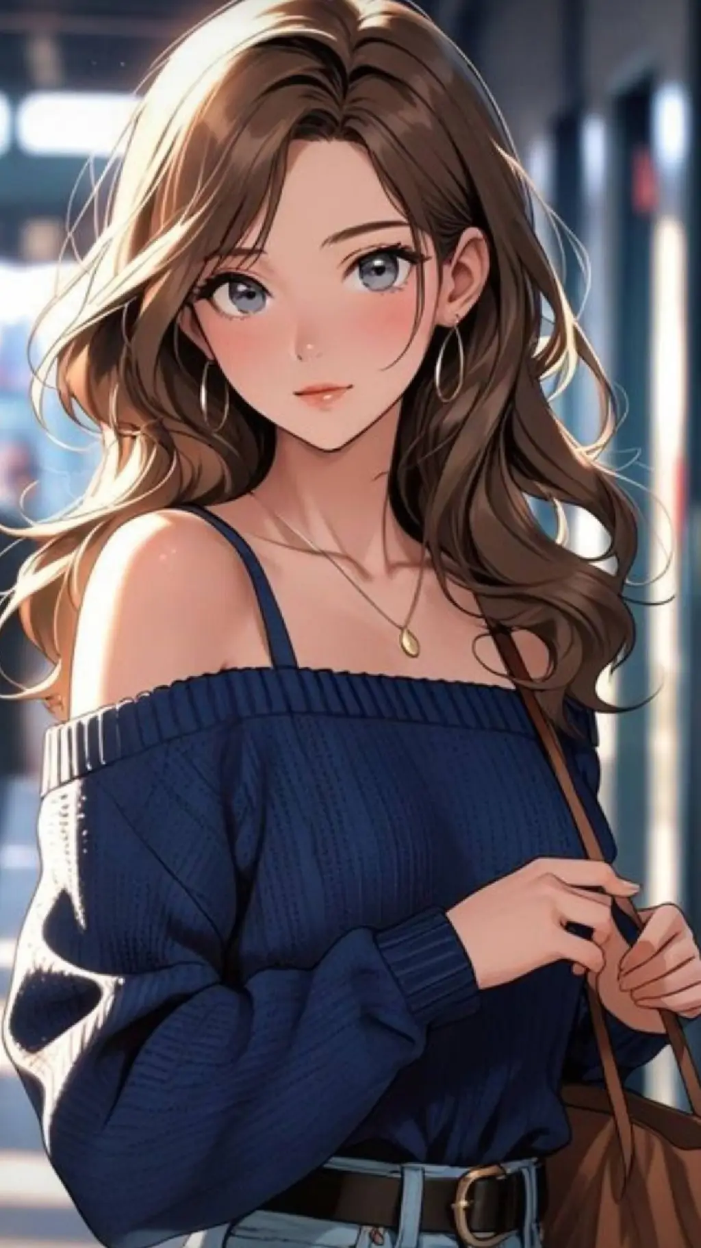 ai character: Léa background