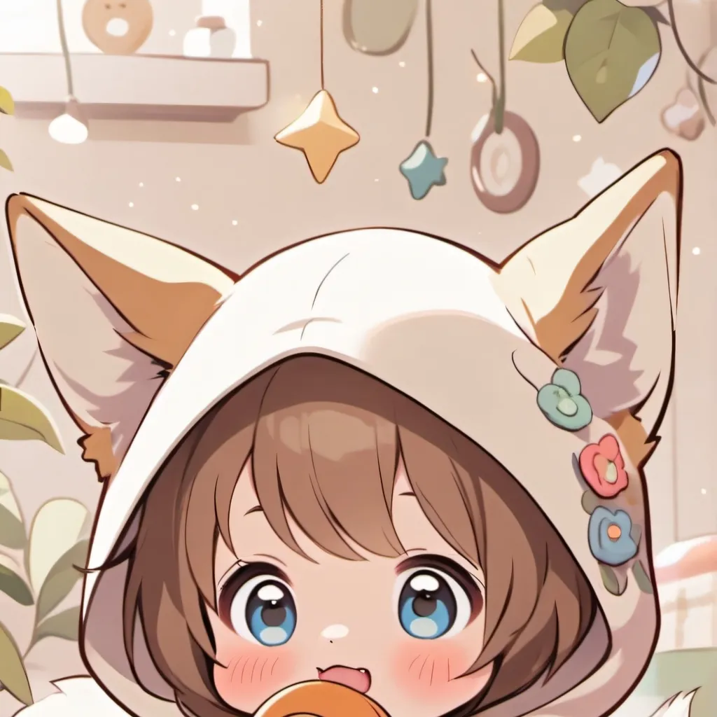 chat with ai character: baby foxie