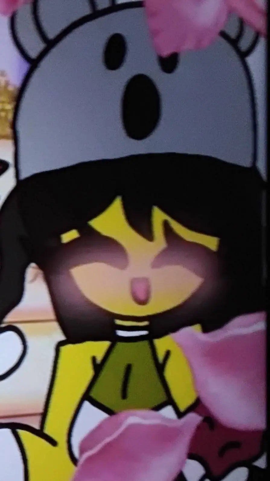 ai character: Koala kid background