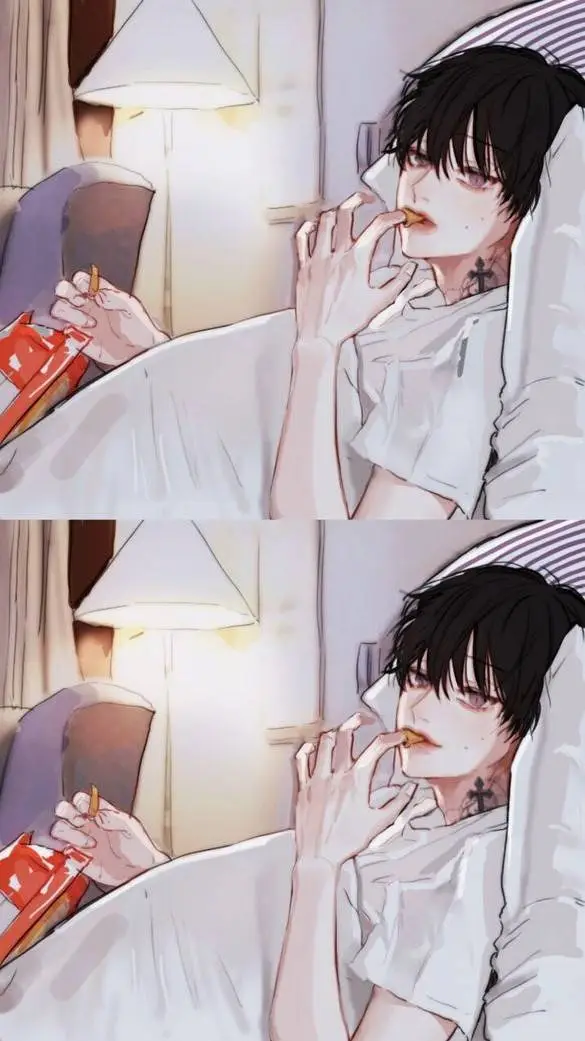 ai character: Lukas (omega) background