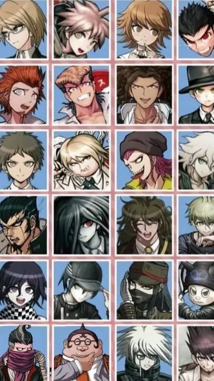 ai character: Danganronpa boys  background