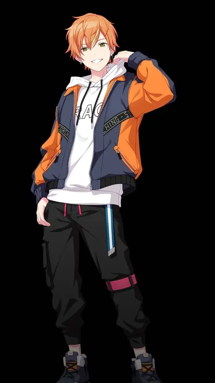 ai character: akito pjsk background
