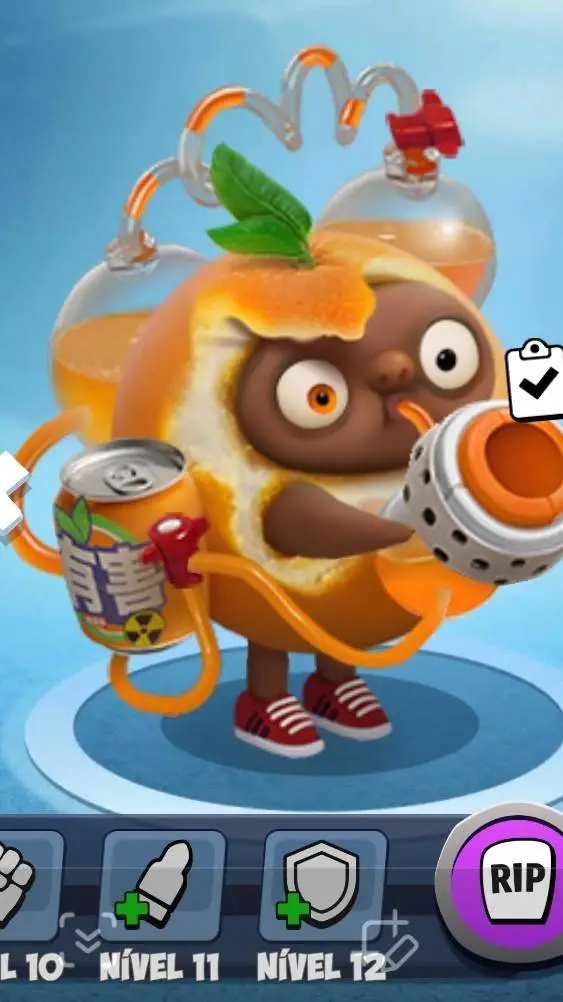 ai character: 🍊🍊🍊🍊🍊 background