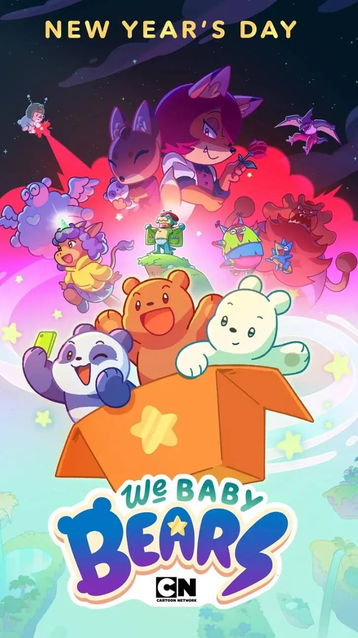 ai character: we baby bears  background