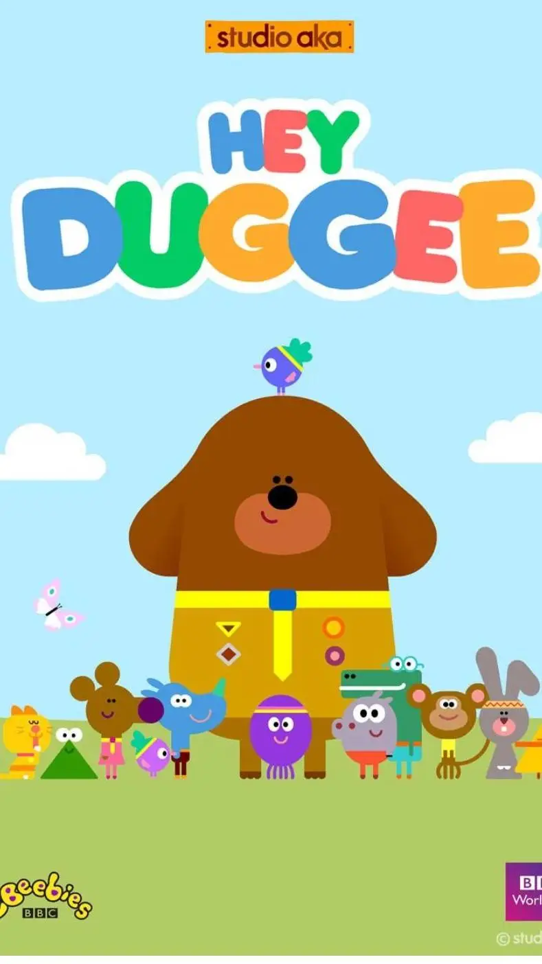 ai character: hey duggee  background