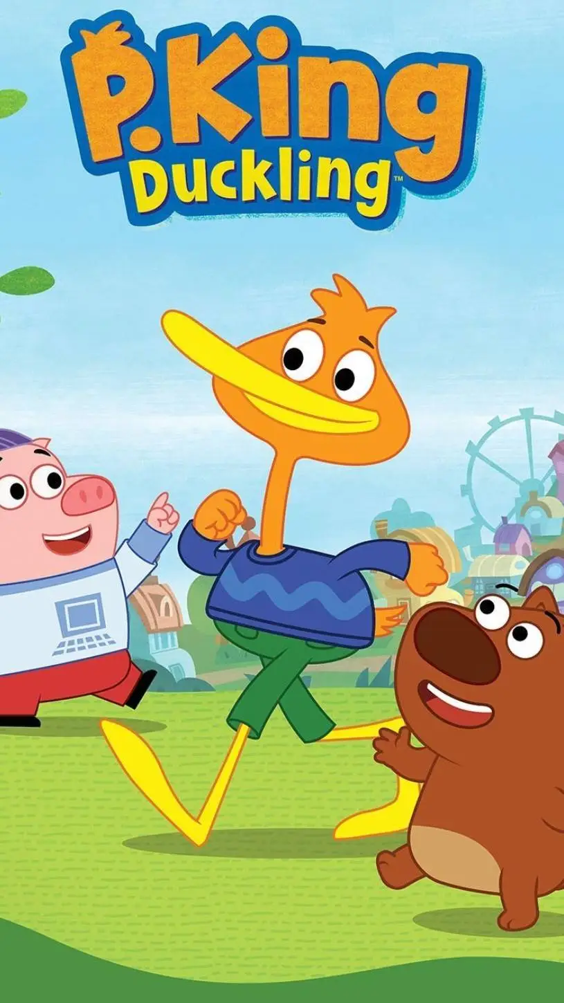 ai character: P king duckling background