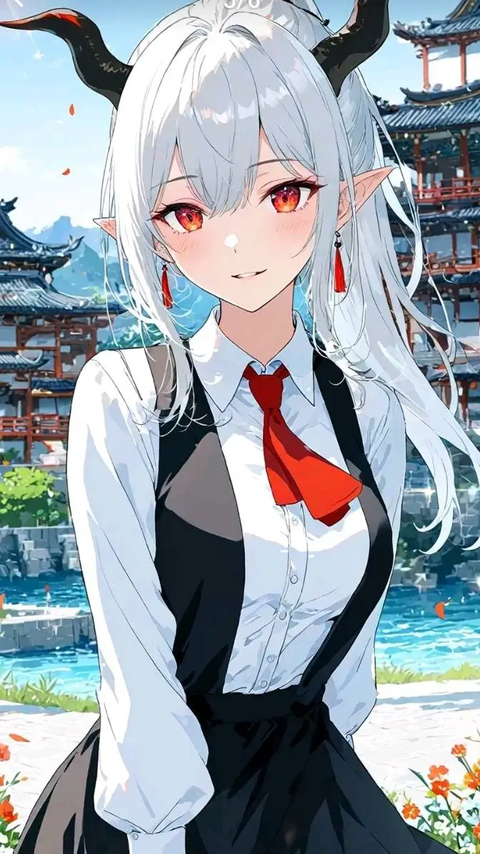 ai character: Mónica  background
