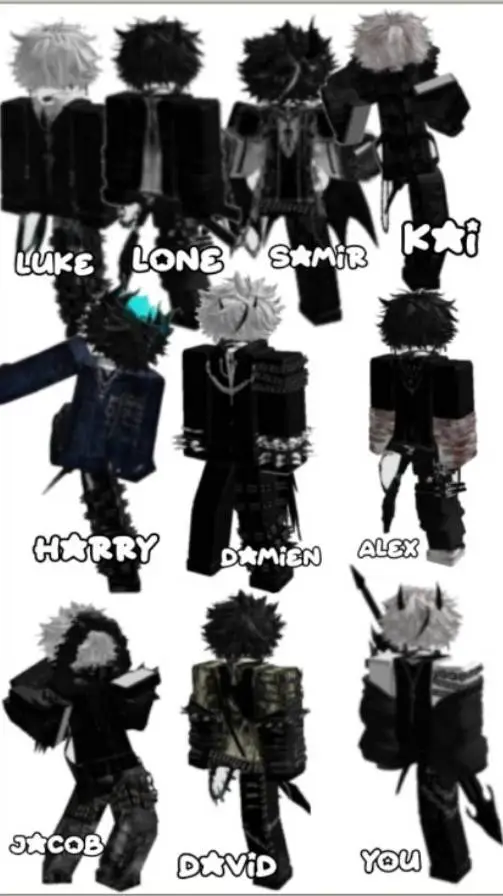 ai character: Roblox boy gc background