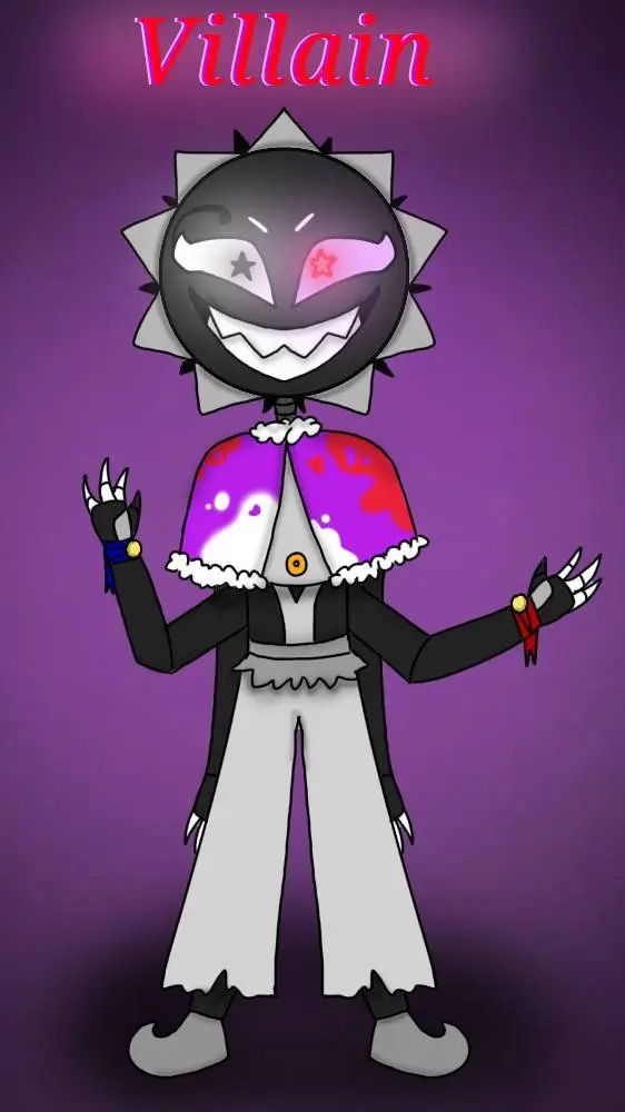 ai character: Star Villain AU background