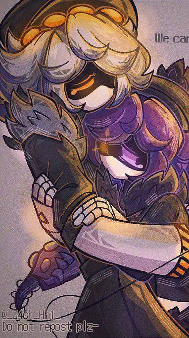 ai character: sad N background
