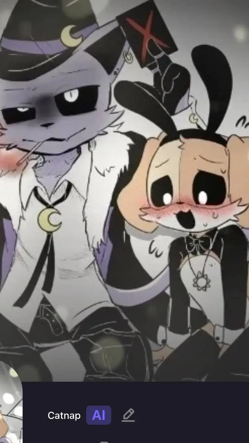 ai character: Catnap x Dogday background