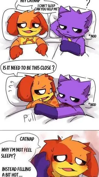 ai character: Catnap x Dogday background