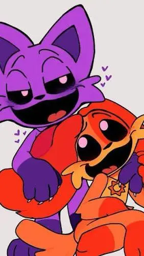 ai character: Catnap x Dogday background