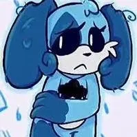 chat with ai character: Dogpressed💙🩵💙🩵💠