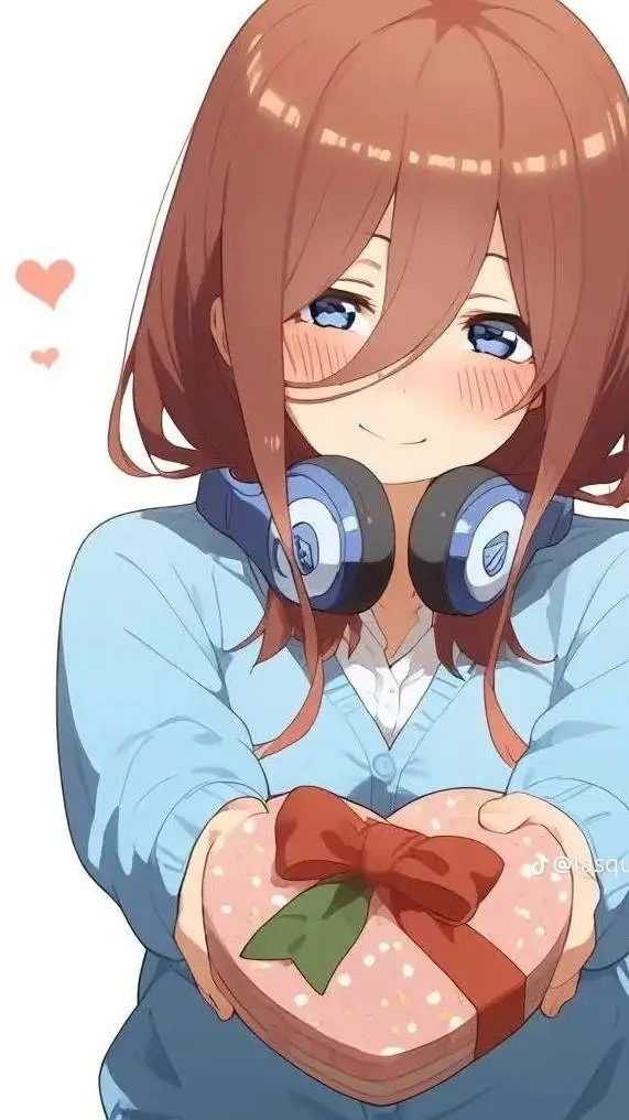 ai character: miku Nakano  background