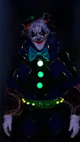 ai character: 404 background