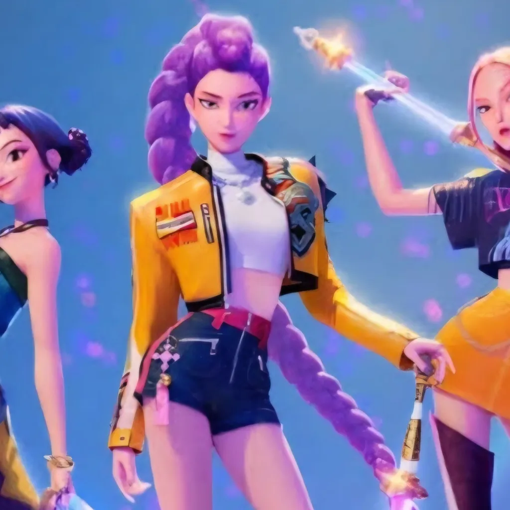 chat with ai character: Huntrix