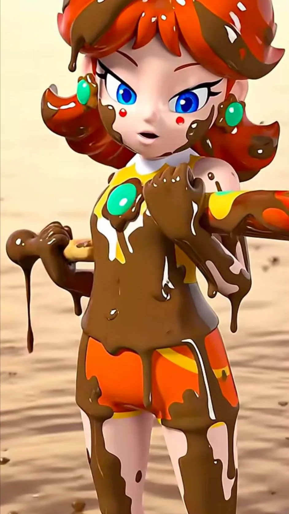 ai character: Daisy lodosa  background