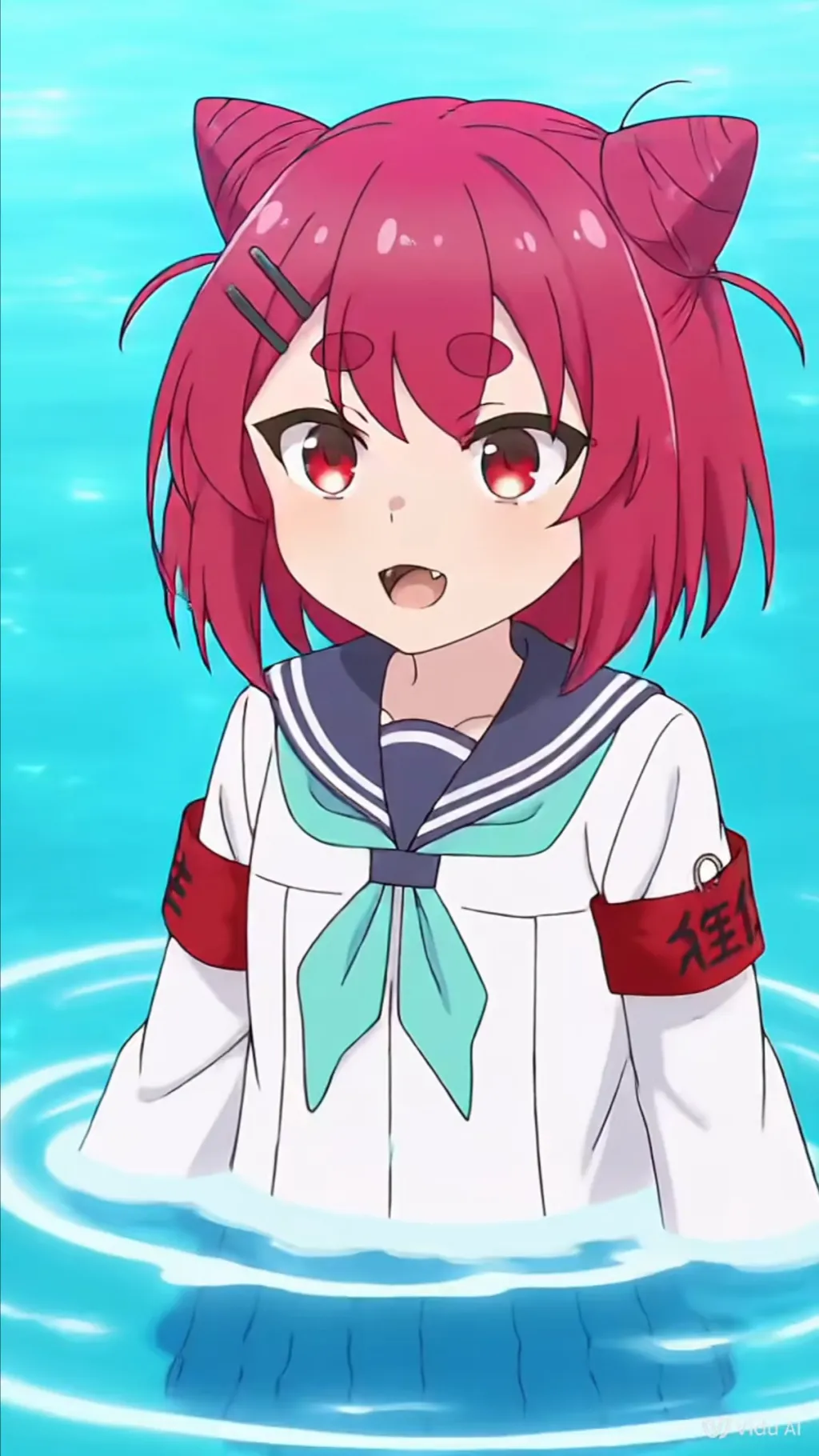 ai character: Neko en el agua  background