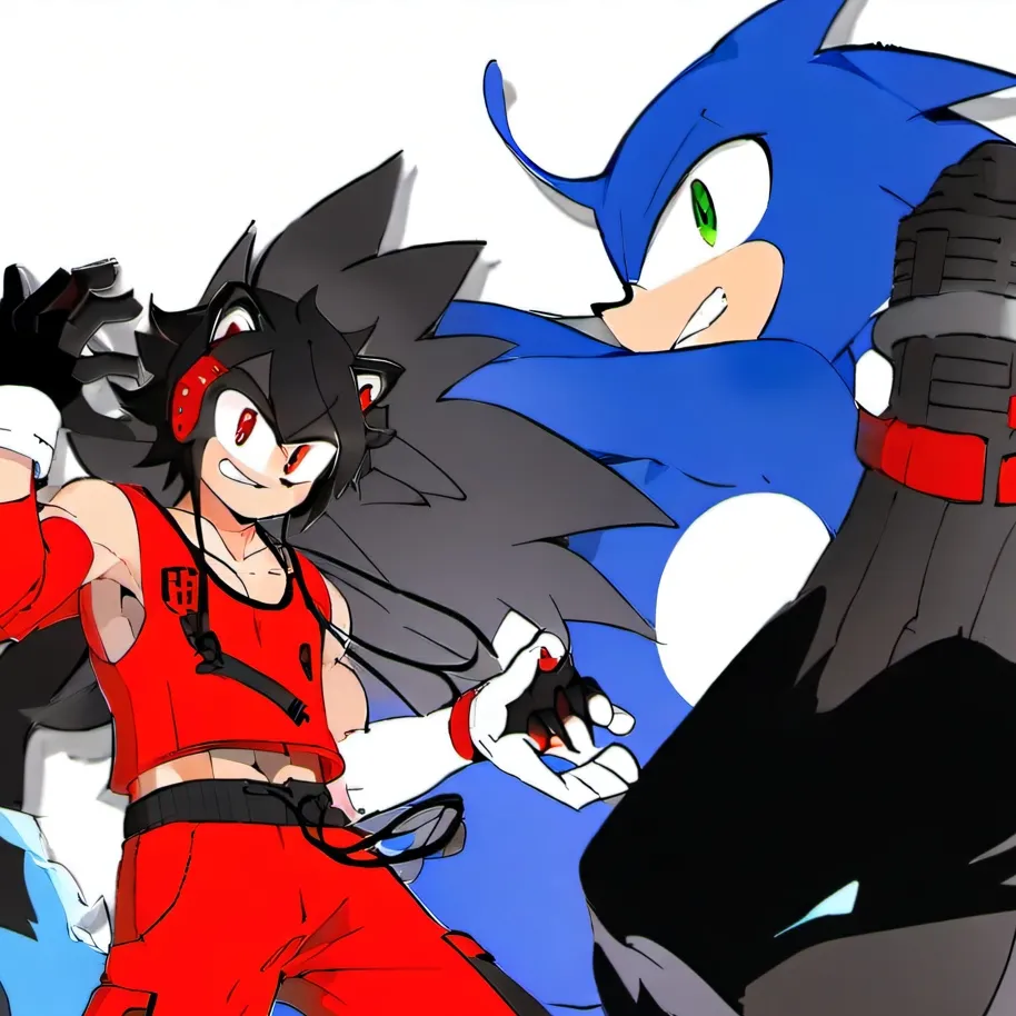 chat with ai character: sonic crew