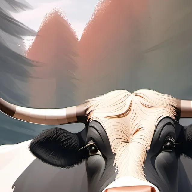 chat with ai character: polish cow