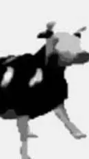 ai character: Polish Cow background