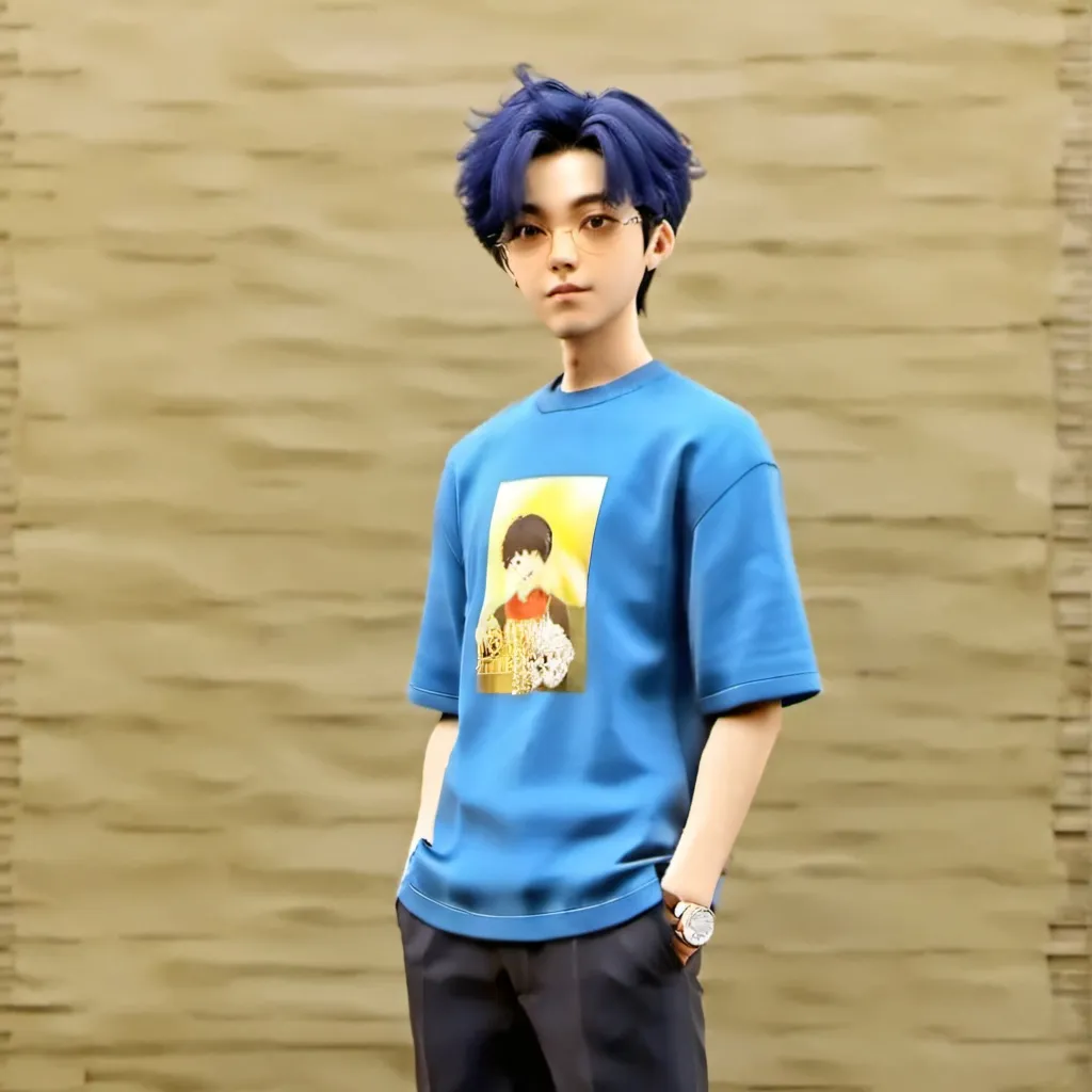 chat with ai character: Mr blue