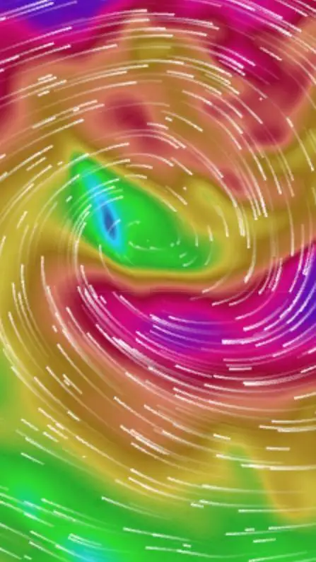 ai character: Mr hand hurricane background